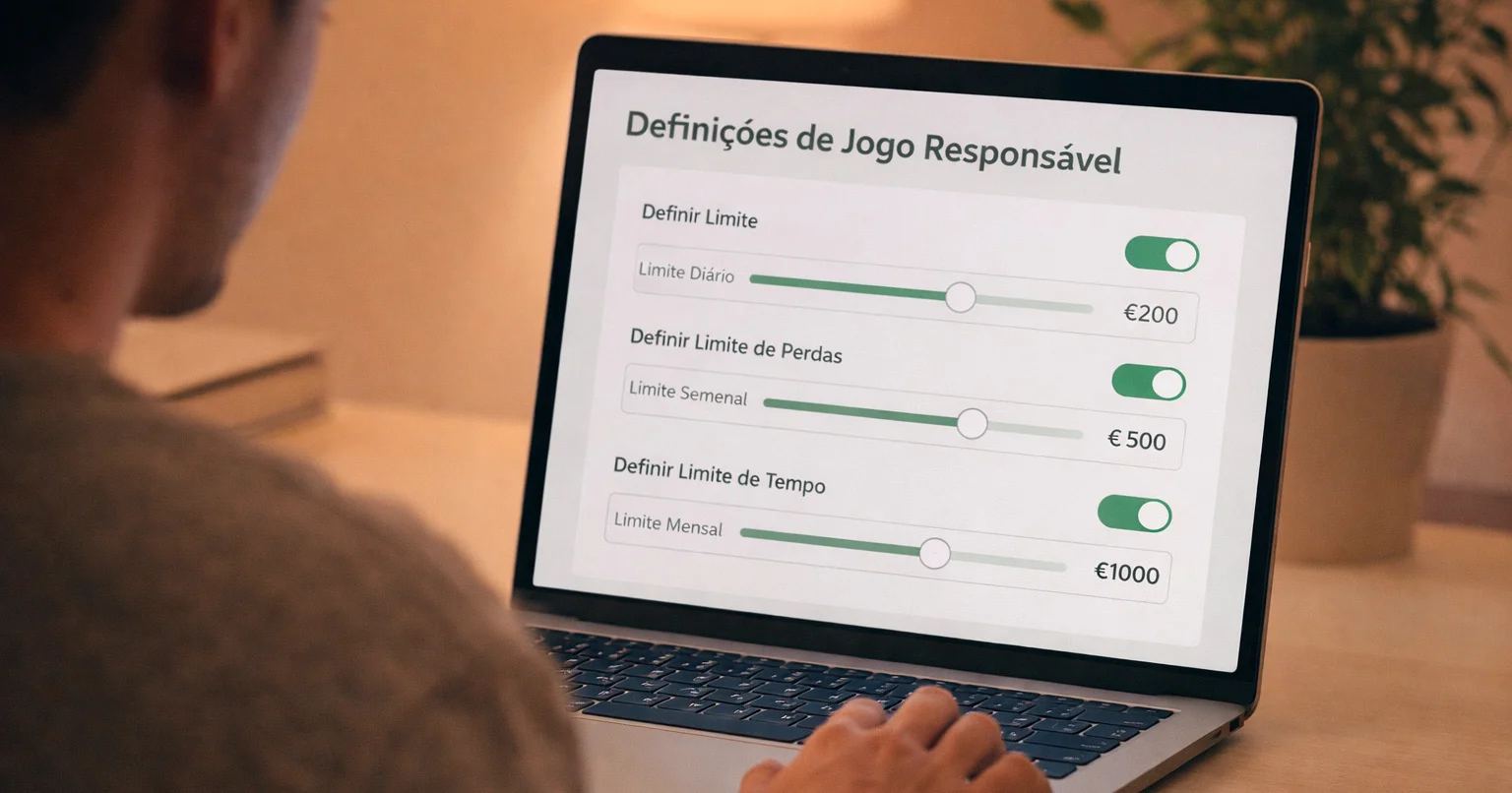 Ferramentas de jogo responsável nas apostas desportivas em Portugal